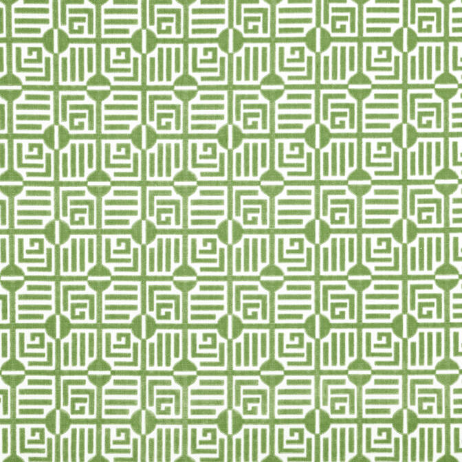 Thibaut Labyrinth Velvet in Emerald